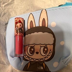 Kids Cartoon Face Mask with Blue and Red Design